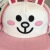 Children's Cartoon Bear Rabbit Fleece Ears Protection Cap Spring and Autumn Woolen Warm Hat Male and Female Baby Caps Trendy Cute Hat