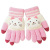 New touch screen gloves gloves cartoon rabbit panda knitting gloves gloves wholesale