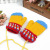 2018 Autumn and Winter New Jacquard Children's Neck-Hanging Bag Finger Gloves Cashmere Knitted Baby Gloves Wholesale