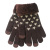 Men's Plush Five-Pointed Star Touchpad Sensible Gloves Wholesale Factory Direct Sales Wool Keep Warm Touch Screen Gloves