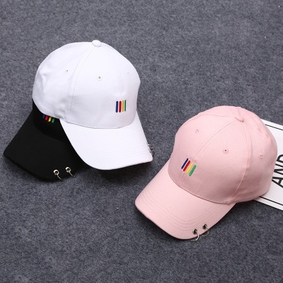 Spring new pure color hoop baseball cap outdoor leisure cap manufacturers wholesale