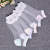 Female ship socks crystal clear silk socks manufacturers direct sales.