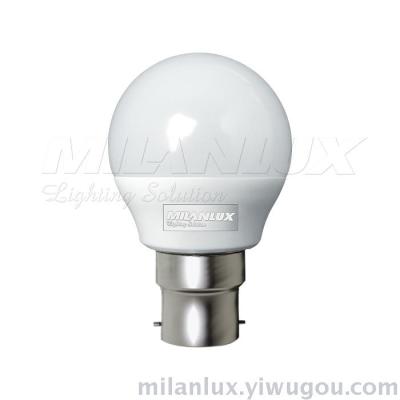 LED bulb lamp G45,3W white light, yellow light E27, B22.