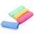 Small Plaid Absorbent Four-Color Bag Rag Household Practical Oil-Free Absorbent Decontamination Dish Towel Factory Direct Sales