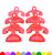 Colorful Transparent Acrylic Telephone Baby Pendant Children's DIY Beaded Toy Material Pendant Small Jewelry