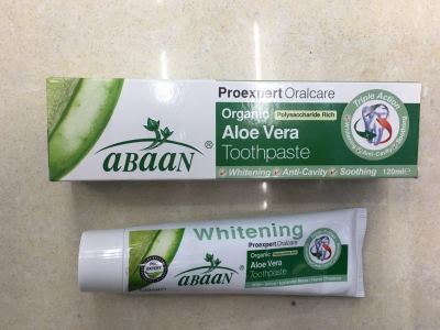 175 g ABAAN aloe vera toothpaste