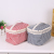 New Cotton and linen PVC cloth bag package tour package wash bag waterproof.