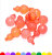 Children's Acrylic Colorful Crystal-like Transparent Gourd Beaded Toy Treasure Hunting Adventure Game Treasure Props