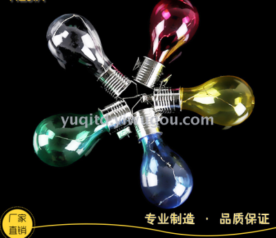 Solar light bulb hanging lamp can hang color hanging light LED lawn lamp outdoor decorative colored light bulbs.