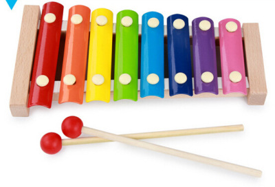 Beech 8 himself to instrument wooden octave play toys early education percussion sound instrument factory price wholesale.