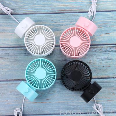 Usb small fan creative mini fan usb double leaf fan office desktop fan