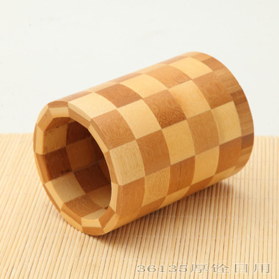 Chopsticks box bamboo chopsticks tube of natural environmental protection round chopsticks box can drop