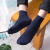 Spring and summer men's thin silky cotton socks and socks, socks and socks black and white socks.