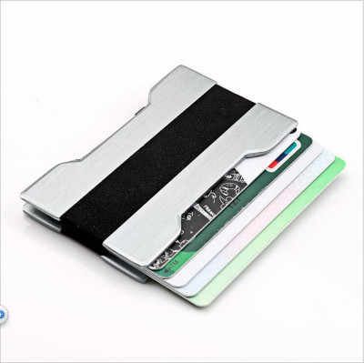 Hot-selling multi-purpose anti-theft aluminum card bag RFID anti-magnetic pop-up card box.