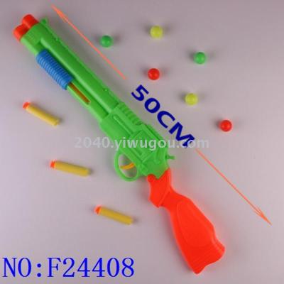 New toys wholesale children shooting toy soft play ping-pong gun set toys wholesale F24408.