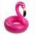 Manufacturer wholesale flamingo swimming ring 1.2m adult ring inflatable ring
