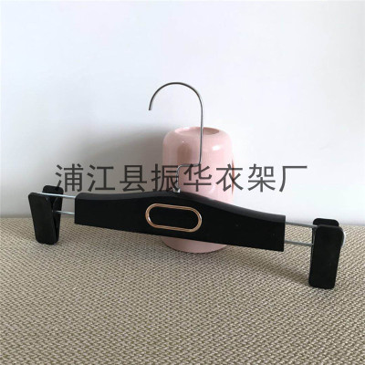 Zhenhua plastic clothes rack manufacturers direct gold ring pants rack.