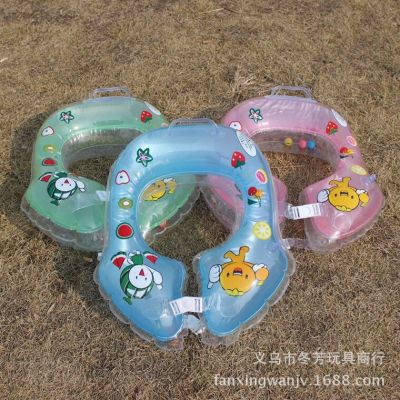 Manufacturers direct children 's thickened swimming rings armpit rings suitable for 2 to 3 year old infants life buoy