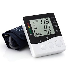 Manufacturer direct sales of foreign trade neutral English packaging arm blood pressure meter measuring 
