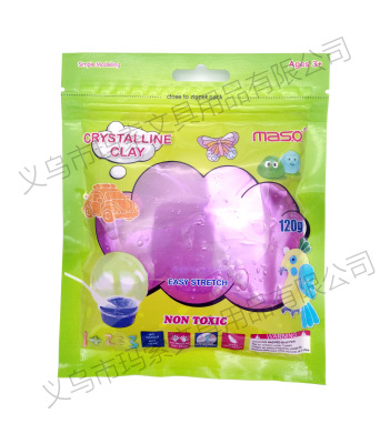 120g 24 color children DIY transparent colored mud jelly mud jelly mud.