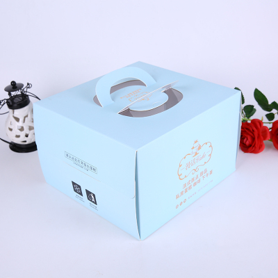 Manufacturer direct selling cake box bakery packaging general food packaging box wholesale customizable logo.
