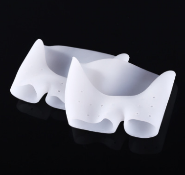 New Ballet Toe Finger Protective Cover Comfortable Anti-Wear Anti-Pain Silicone Forefoot Pad (Open Toe)