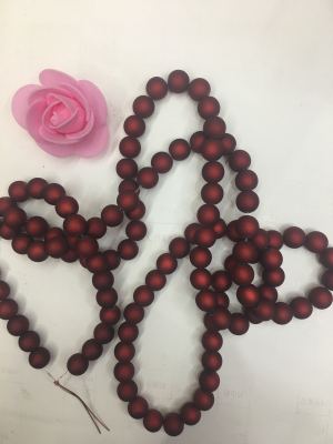 Plastic beads loose beads hand string bracelet with loose beads magic beads big red wholesale