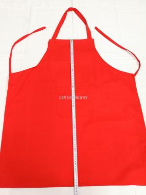 Kitchen household advertising apron LogO customized apron advertising apron PvC apron, quality assurance