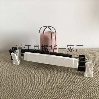Zhenhua plastic clothes rack crack adult clothes frame anti-skid 166 trousers rack factory direct sales.