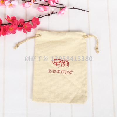 Manufacturers custom cotton bouquets pocket printing delicate cotton bouquets pocket environmental protection, dyeing portable cotton bags custom