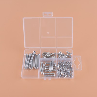 Nut specification M4 strip pin 80pc different length of 5 boxes.
