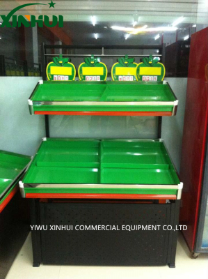  supermarket shelf display vegetable and fruit rack