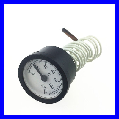 Thermometer bimetal thermometer double metal thermometer circular thermometer.