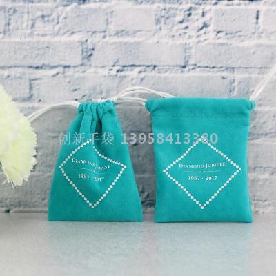 Supply velvet cloth bag velvet corset pocket drawstring velvet packing bag velvet jewelry small cloth bag