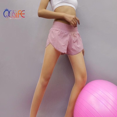 QCFE sports shorts female summer speed dry breathable running shorts women's slim sweatpants.