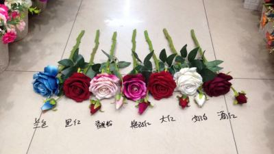 Artificial flowers emulated roses wedding flowers.