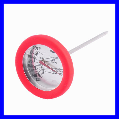 Grilled meat thermometer with silica gel.