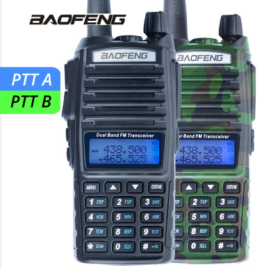 Baofeng UV-82 walkie talkie UV82 Portable Two-way Radio Dual PTT CB Radio long range transceiver dual band Hunting RadioF3-17162