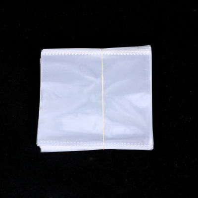 Manufacturer direct sales 10*15opp light body flat pocket opp transparent plastic bag packaging bag card bag.