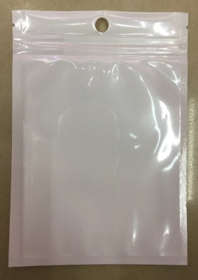 Manufacturer direct selling 8*13 pearl film self-inspection bag Yin Yang flat transparent plastic bag food packaging bag seal bag