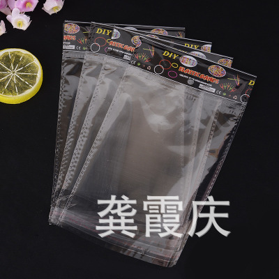 Yiwu wholesale opp bag plastic bag packaging bag transparent plastic bag in the self - adhesive bag printing customized