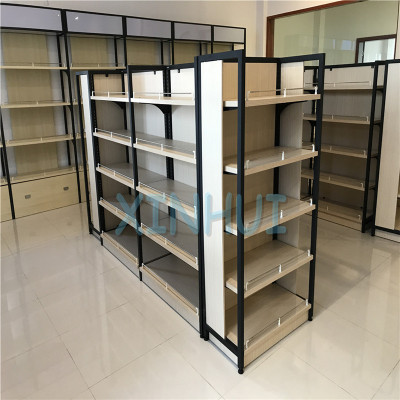 Wooden Supermarket Racking Gondola/Supermarket Display Shelves/Collapsible Display Shelf