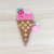 Korea ice cream candy color fruit key chain zero purse cartoon purse coin bag a hair