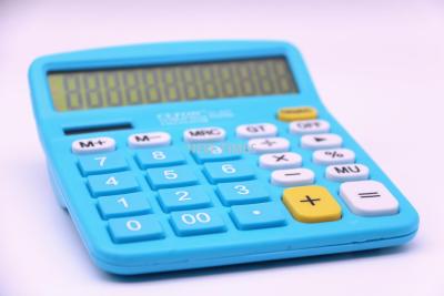 Manufacturer direct selling ultra - smart CLTON cl-837 multicolor calculator 12 digits.