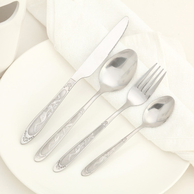Chengfa stainless steel tableware sonhe cutlery spoons four components stainless steel cutlery spoons manufacturers direct