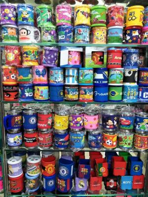 Creative plastic diversified design mugs