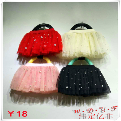 2018 yiwu girl child girl's mini skirt baby girl's mini skirt.