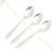 Chengfa stainless steel tableware flower spoon stainless steel spoon meal spoon manufacturers direct