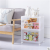 Multi-layer transparent shelf Living Room Reclamation rack Floor seam rack Simple bookcase