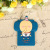 Silicone Access Card Cute Cartoon Bus Card Holder Neck-Hanging Card Cover Lanyard Work Permit Card Factory Direct Sales